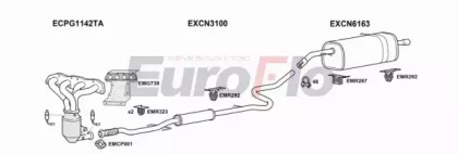 Глушитель EuroFlo 0 4941 CNC316 1004B